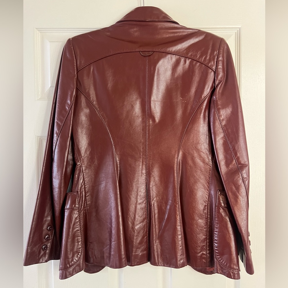 Etienne Aiger Genuine leather jacket - Picture 7 of 10